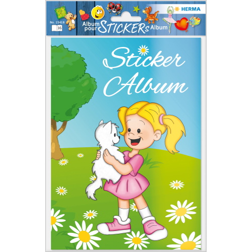Herma 15418 matricagyűjtő album Kislány