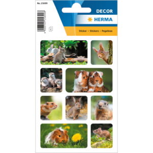 Herma 15699 öntapadó matrica Rágcsálók