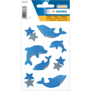 Herma 6436 öntapadó matrica Delfinek