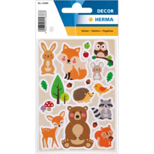 Herma 15686 matrica Erdei állatok