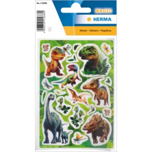 Herma 15688 matrica Dínó világ
