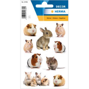 Herma 15784 öntapadó matrica Nyúl, tengerimalac